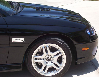 408 stroker GTO emblem